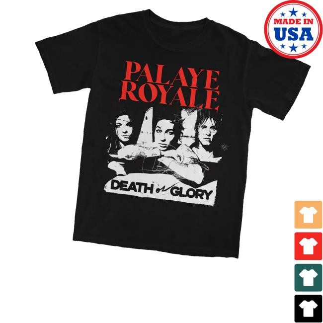 Sumerianrecords Merch Store Shop Palaye Royale Band Photo Black Shirt - New Tee Shop