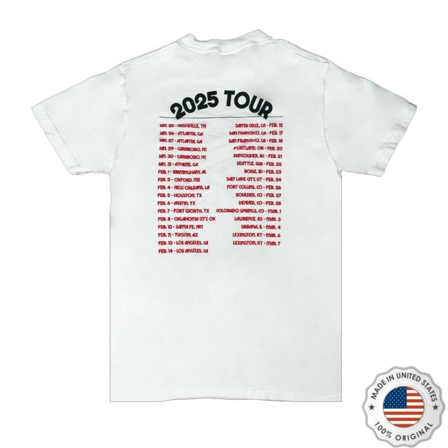Official Winter 2025 Tour T Shirt - New Tee Shop