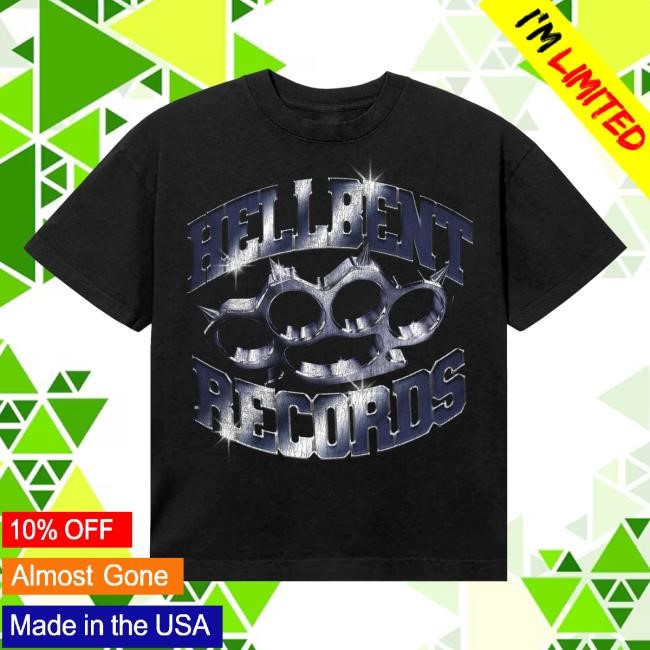 Hellbent Records Merch Knuckle Dusters Logo Basketball Jersey - New Tee Shop