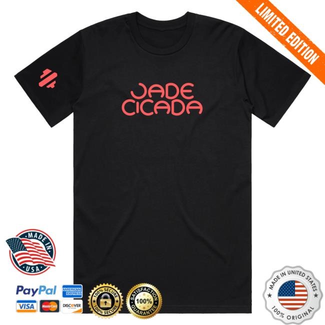 Jade Cicada Official Merch Jade Cicada Logo Planets T-Shirt  Hoodie  Tank Top  Sweater And Long Sleeve T-Shirt In Black - New Tee Shop