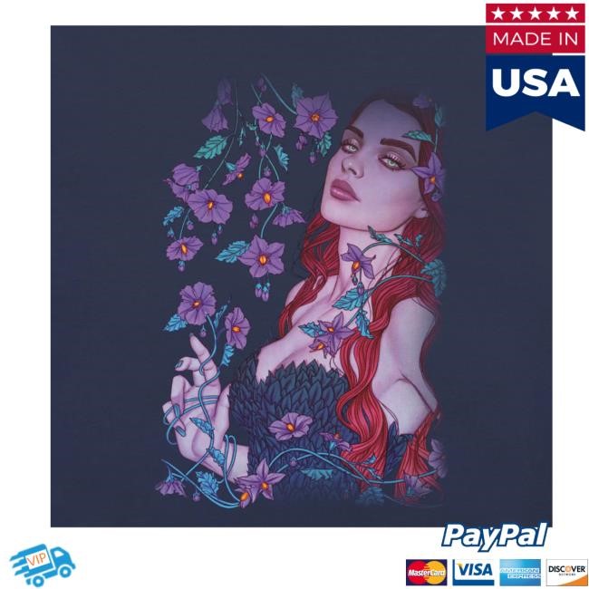 Poison Ivy Power Of Nature Sweatshirt Shop Justice League Collection - New Tee Shop