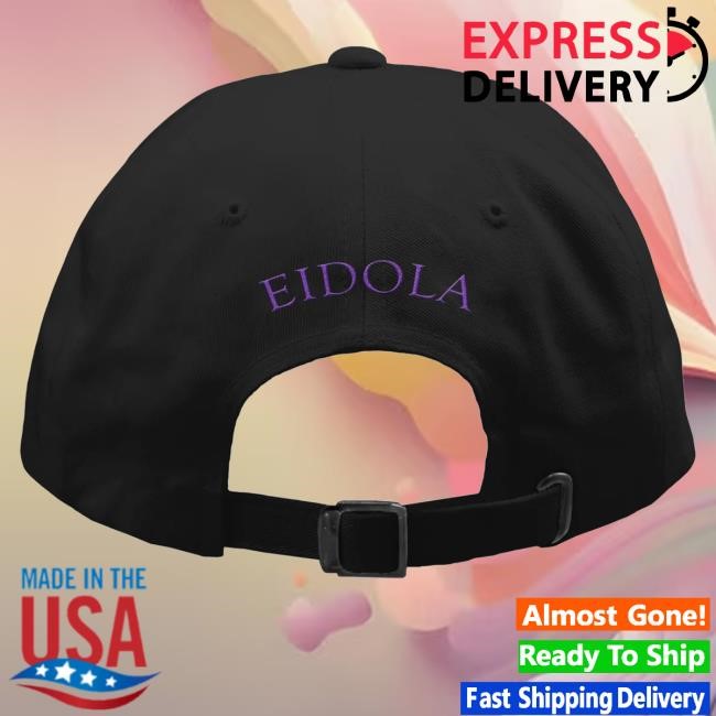 Eidola Merch Triangle Eye Black Dad Trucker Hat - New Tee Shop