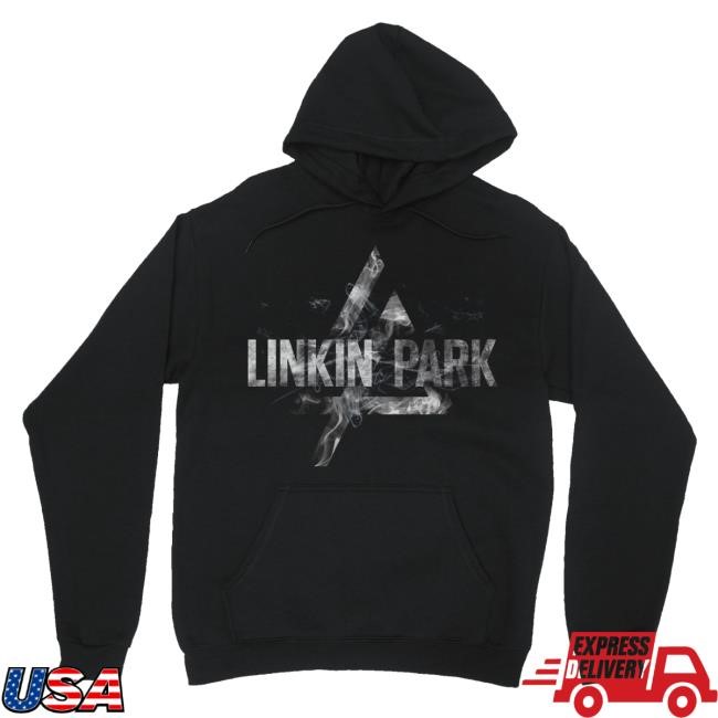 Linkin Park Merch Smoke Logo Tee - New Tee Shop