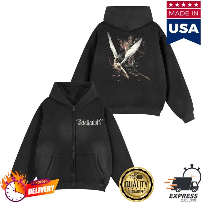 Trending Retaliation Project Merch Fallen Tee Shirt Sunfaded Black - New Tee Shop