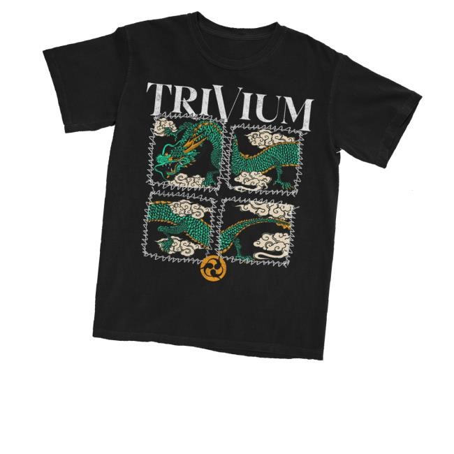 Trivium Merch Store Shop Dragon Cloud Sweatshirt - New Tee Shop