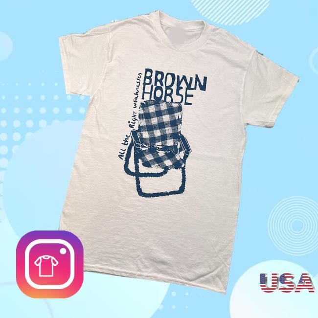 Brownhorse Merch Lawn Chair Tee Shirt - New Tee Shop