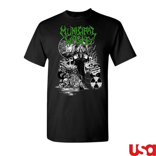 Indiemerch Store Municipal Waste Biotech Gasmask Sweaters - New Tee Shop