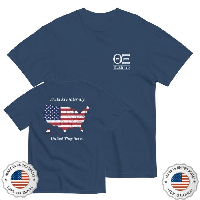 Official Theta Xi National Rush Tee Shirt - New Tee Shop