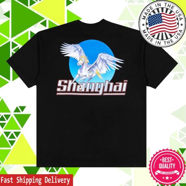 Plus44 World Merch Hajime Sorayama Horse Power Shirts Black - New Tee Shop