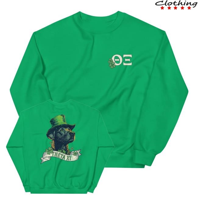 Theta Xi St. Patty's Day Tank Top - New Tee Shop