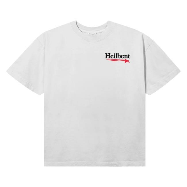 Hellbent Records Merch All Over Logo New Shirt - New Tee Shop