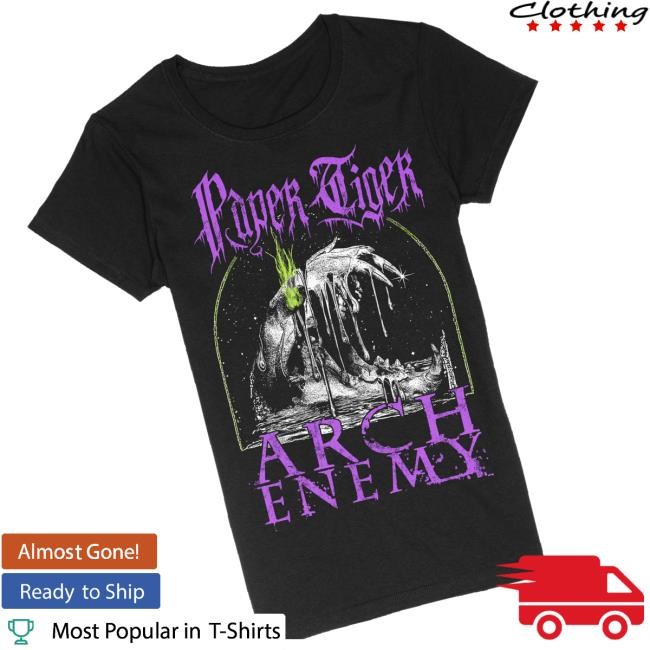 Official Archenemy Merch Shop Store Paper Tiger Girl Sweatshirt - New Tee Shop