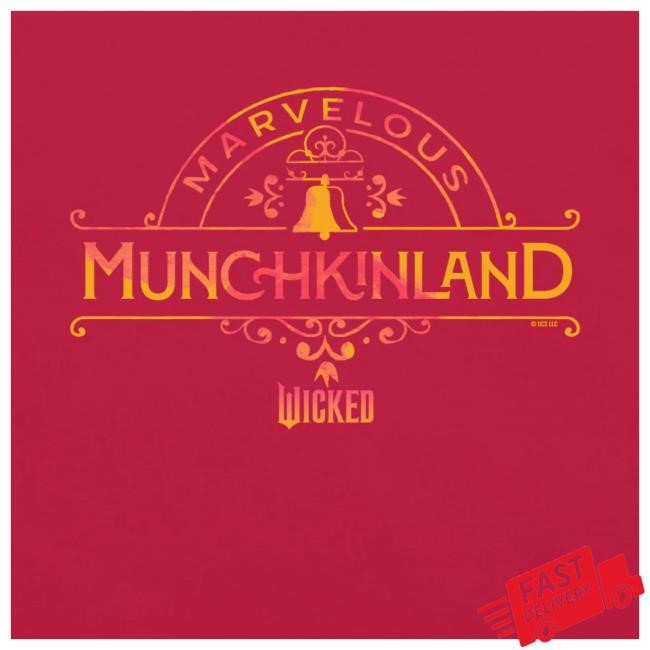 Official Nbc Wicked Marvelous Munchkinland T Shirts - New Tee Shop