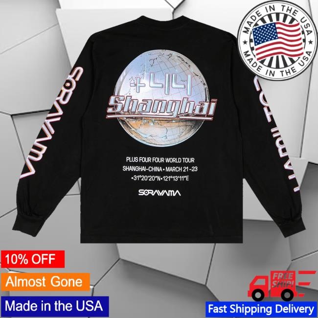 Official +44 + Hajime Sorayama Shanghai Tour Hoodie Sweatshirt - New Tee Shop