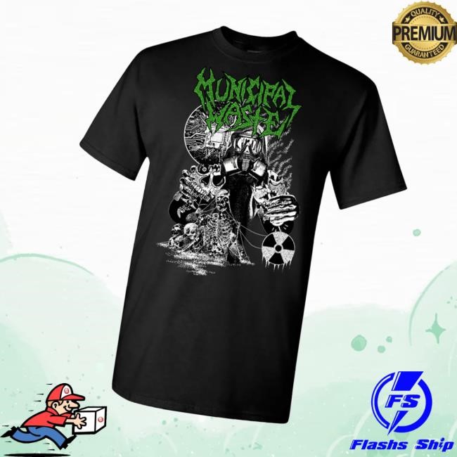 Indiemerch Store Municipal Waste Biotech Gasmask Sweaters - New Tee Shop