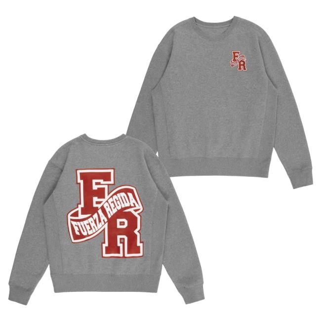 Official Fuerza Regida Shop Capitán Shirts Heather Grey - New Tee Shop