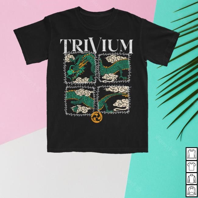 Trivium Merch Store Shop Dragon Cloud Sweatshirt - New Tee Shop