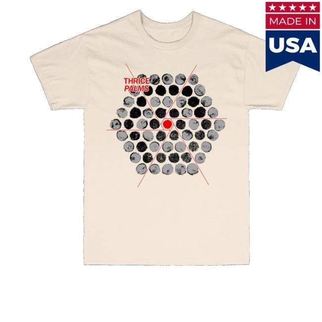 Thrice Merch Store Shop Palms Album Tee Shirt - New Tee Shop