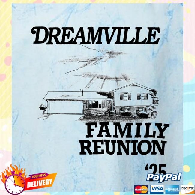 Dreamville Fest Merch Dv 25 Family Reunion Citrine Hoodie Sweatshirt - New Tee Shop