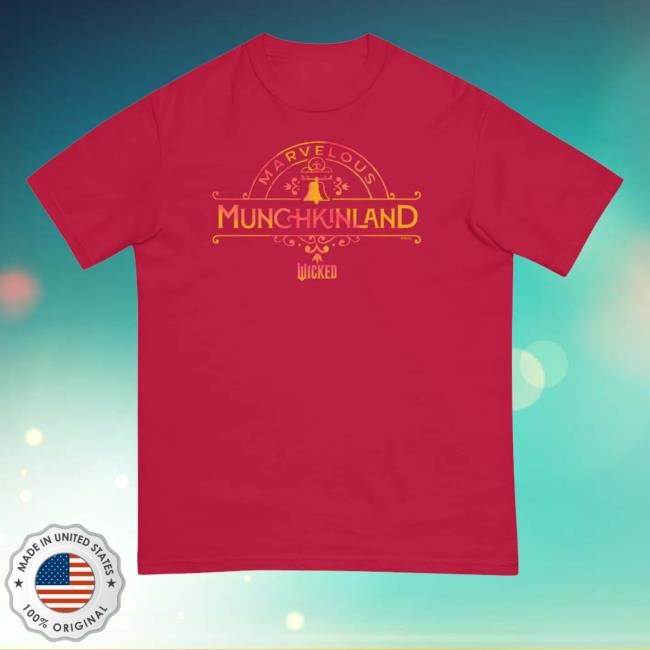 Official Nbc Wicked Marvelous Munchkinland T Shirts - New Tee Shop