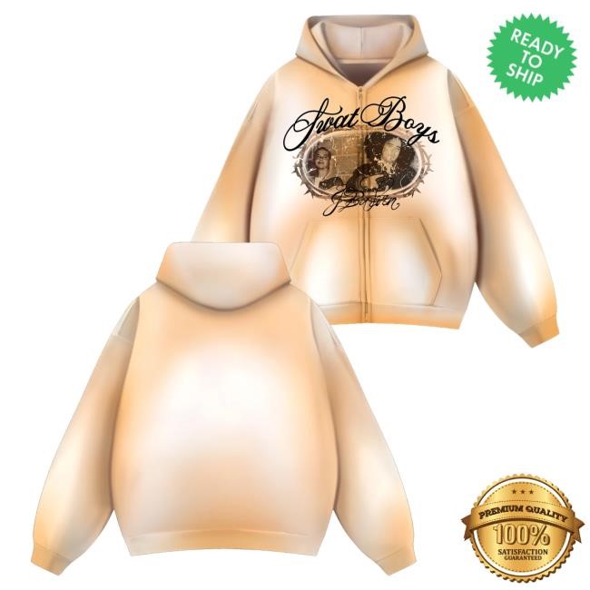 J Balvin Merch Swat Boys Zip Hoodie - New Tee Shop