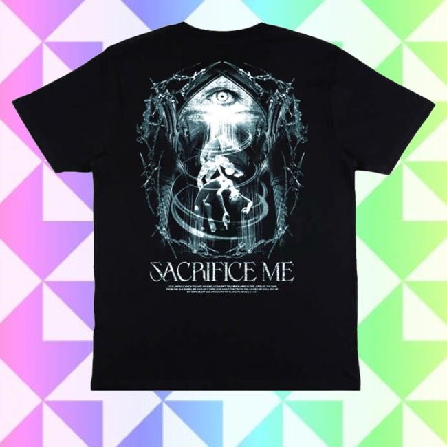 Unprocessed Merch Sacrifice Me Funny Shirt Black - New Tee Shop