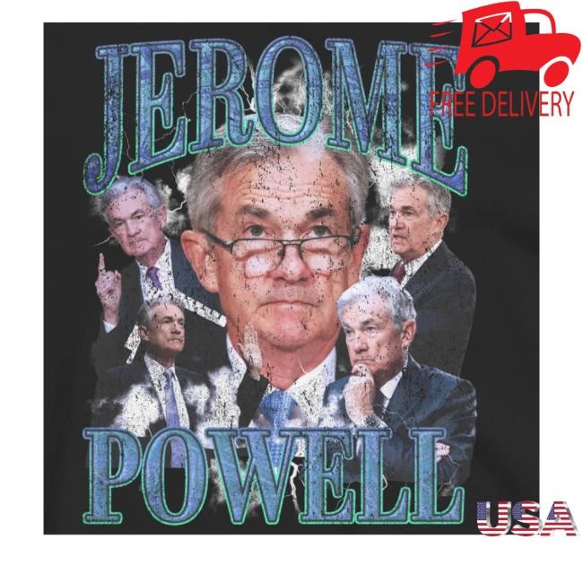 Jerome Powell Vintage Tee Shirt - New Tee Shop