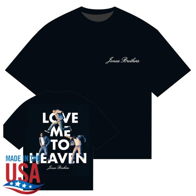 Official Jonas Brothers Love Me To Heaven Single Hoodie - New Tee Shop