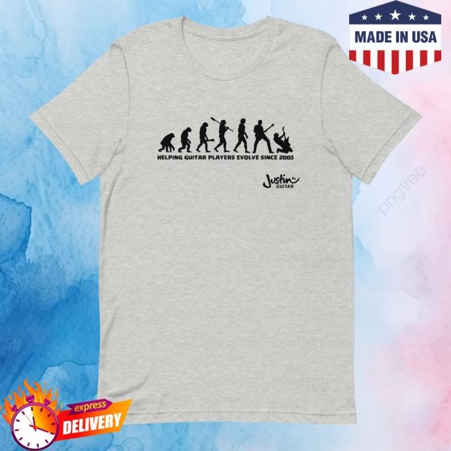 Justinguitar 20 Years Evolution Limited Edition Tee Shirt - New Tee Shop