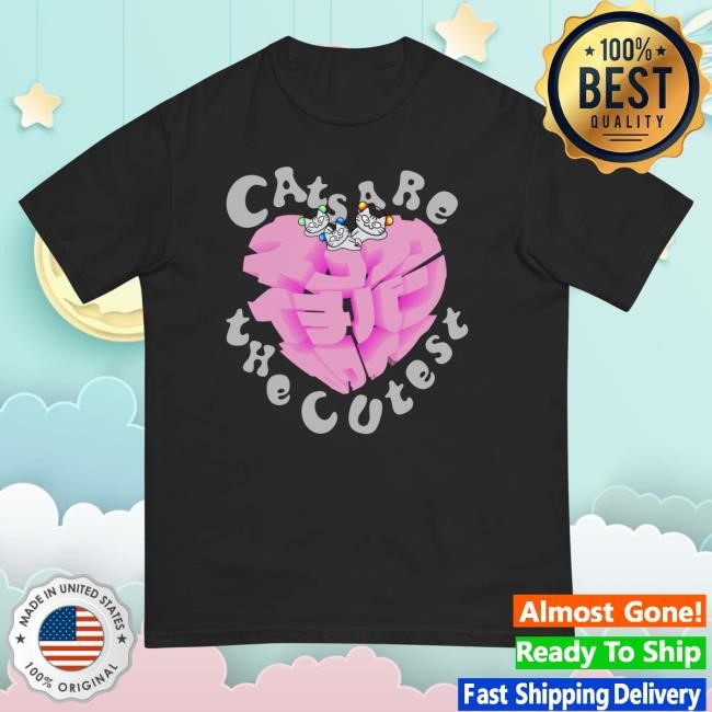 Official T38 Store Merch Katakana Heart With Cat Sabaunty T-Shirt  Hoodie  Tank Top  Sweater And Long Sleeve T-Shirt - New Tee Shop