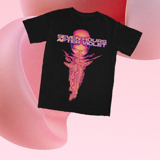 Sumerianrecords Merch Store Shop Seven Hours After Violet Face Melt Sweaters - New Tee Shop