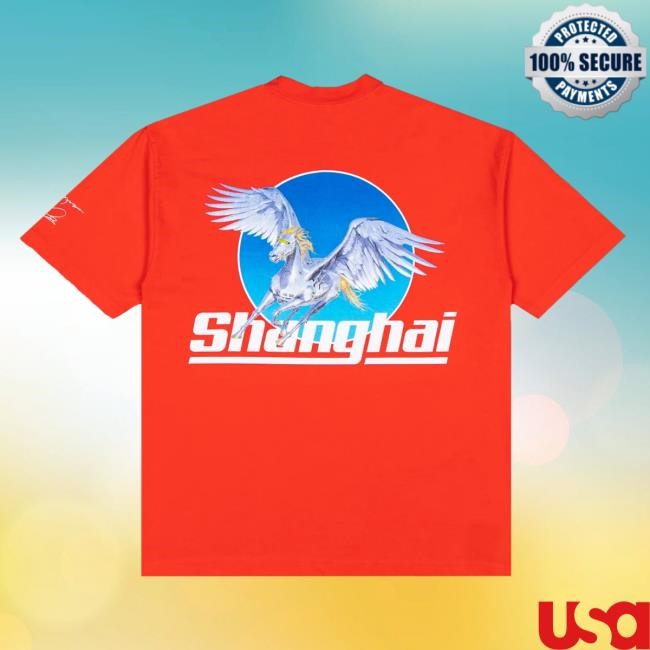 Plus44 World Merch Hajime Sorayama Horse Power Unisex Sweatshirt Red - New Tee Shop