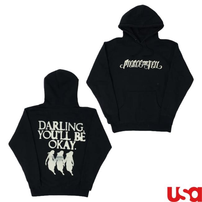 Trending Pierce The Veil Merch Darling You'll Be Okay T-Shirt - New Tee Shop