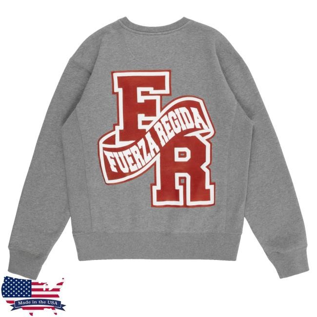 Official Fuerza Regida Shop Capitán Shirts Heather Grey - New Tee Shop