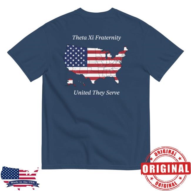 Official Theta Xi National Rush Tee Shirt - New Tee Shop