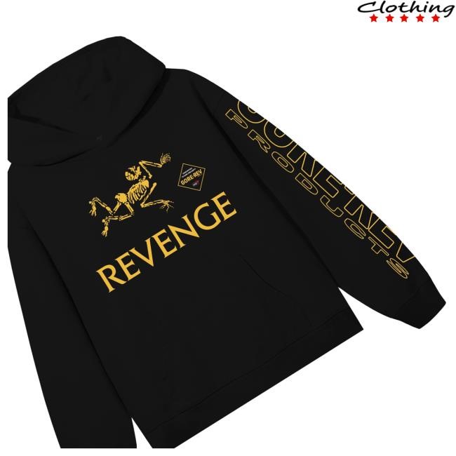 Revange Merch Shop Store Gore-Rev Black/Yellow Tee - New Tee Shop