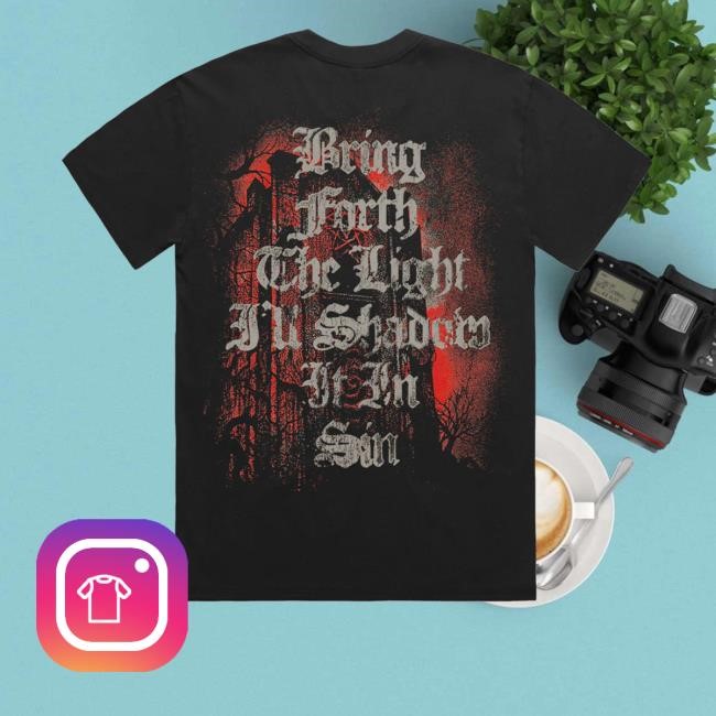 Whitechapelband Merch Store Shop Shadowed Sin Faded Black Tee Shirt - New Tee Shop