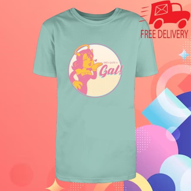 She's Quite A Gal Zip Up Hooded Sweatshirt The Offiical Bendy Store - New Tee Shop
