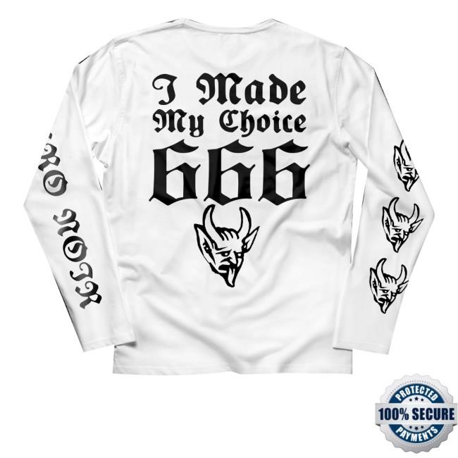 Behemoth Merch Store Neronoir I Made My Choice Hooded Sweatshirt - New Tee Shop