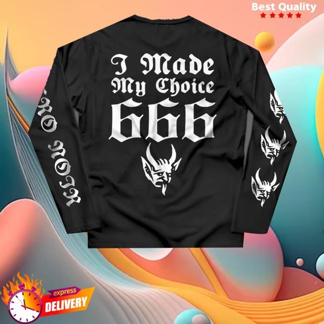 Behemoth Merch Neronoir I Made My Choice Black Shirts - New Tee Shop