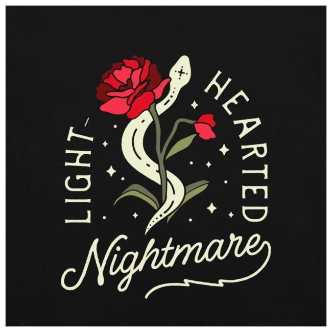 Official Wondery Shop Merch Store Morbid Lighthearted Nightmare Hoodie Sweatshirt - New Tee Shop