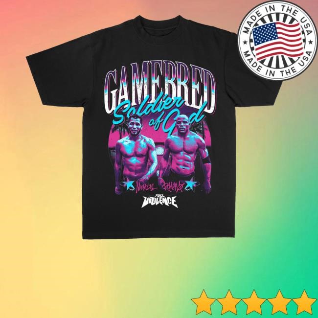 Gamebred Soldier Of God Masvidal X Romero Crewneck Sweatshirt - New Tee Shop