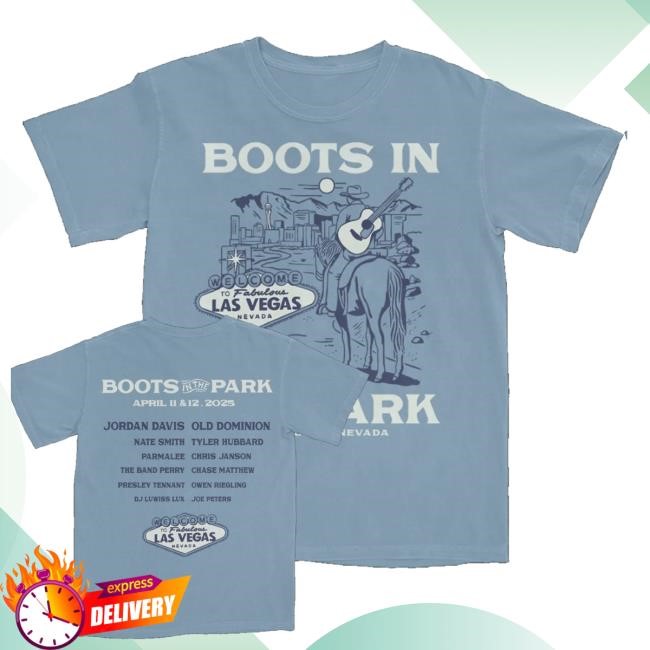 Official Boots In The Park 4.11 & 12 Shirts - New Tee Shop