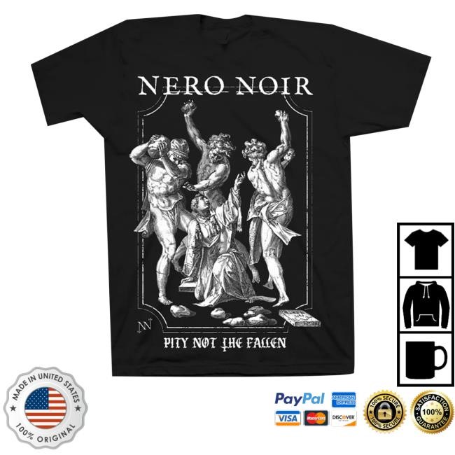 Behemoth Merch Store Shop Neronoir Pity Not The Fallen Black T-Shirt - New Tee Shop