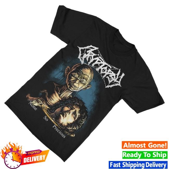 Official Indiemerchstore Merch Cryptopsy None So Precious Hooded Sweatshirt - New Tee Shop