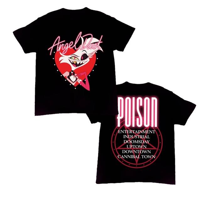 Hazbinhotel Merch Store Shop Hazbin Hotel Angel Dust Tour Unisex Sweatshirt - New Tee Shop