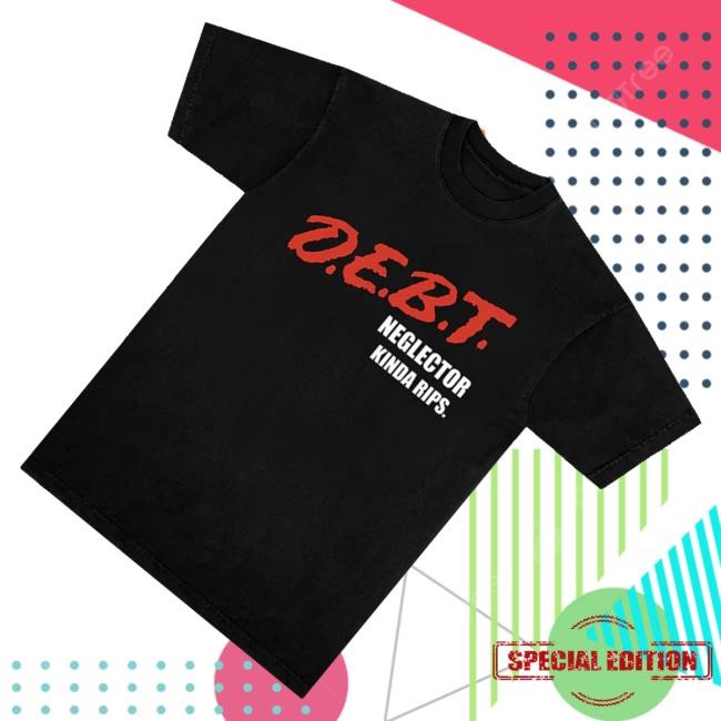 Smartpunk Records Merch Debt Neglector Kinda Rips Dare Hooded Sweatshirt - New Tee Shop