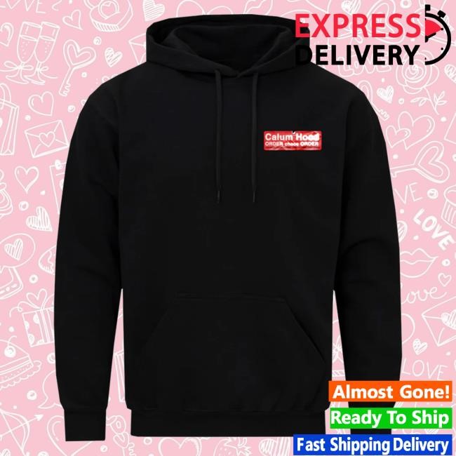 Trending Calum Hood Merch Order Chaos Order Zip Hoodie - New Tee Shop