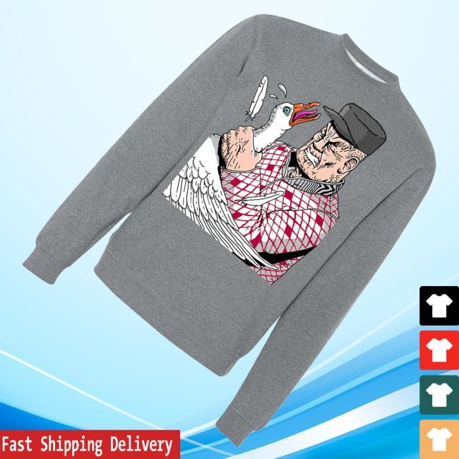 Trending Neon Grizzly Merch Old Man & Goose Long Sleeve Shirt - New Tee Shop