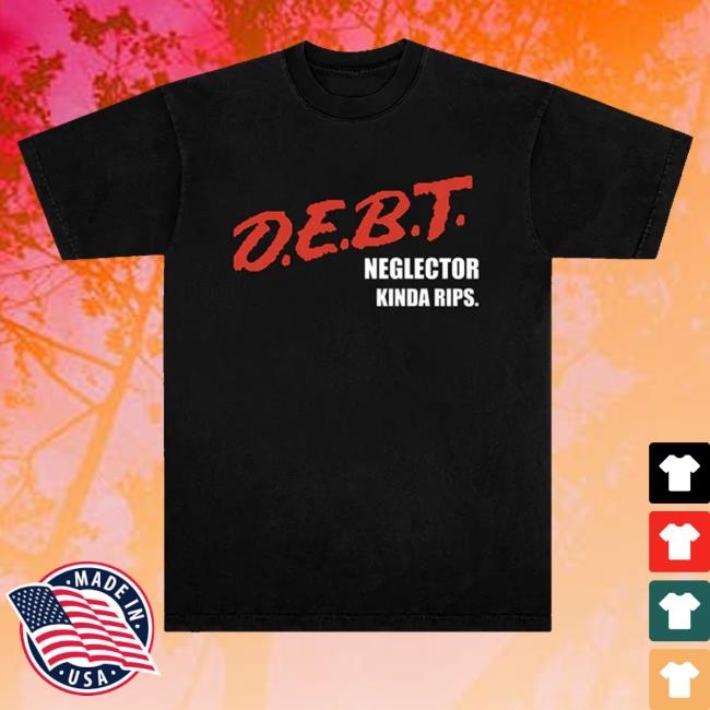 Smartpunk Records Merch Debt Neglector Kinda Rips Dare Hooded Sweatshirt - New Tee Shop